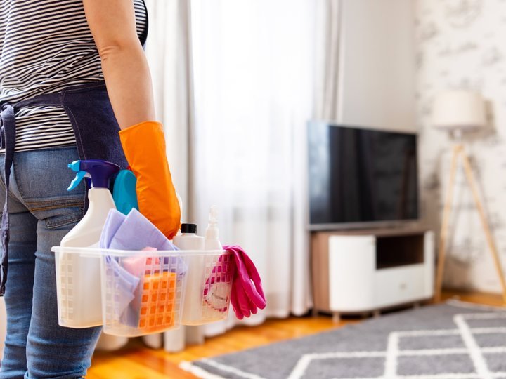 Serviço profissional de limpeza pós-obra e pós-mudança